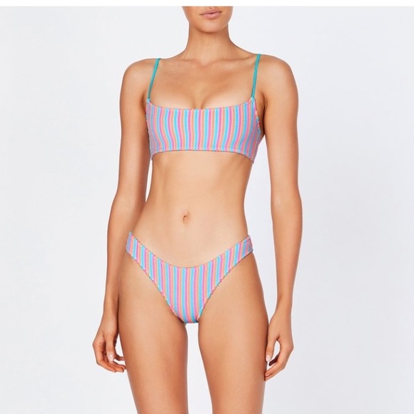 triangl swimwear Other - Triangl Swimwear “MICA - Sherbet Stripe” Bikini